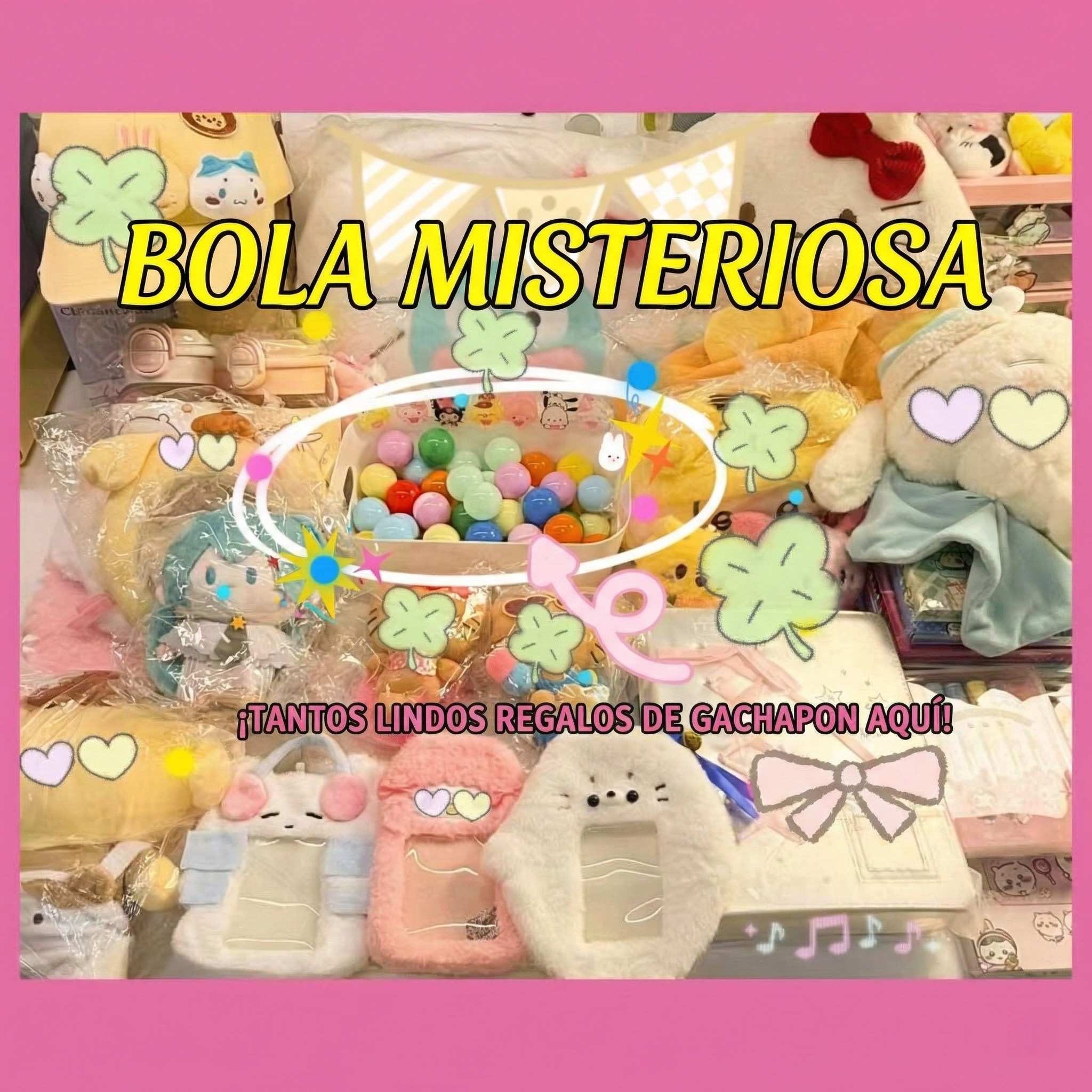 Bola Misteriosa (GACHA) - 5 bolas