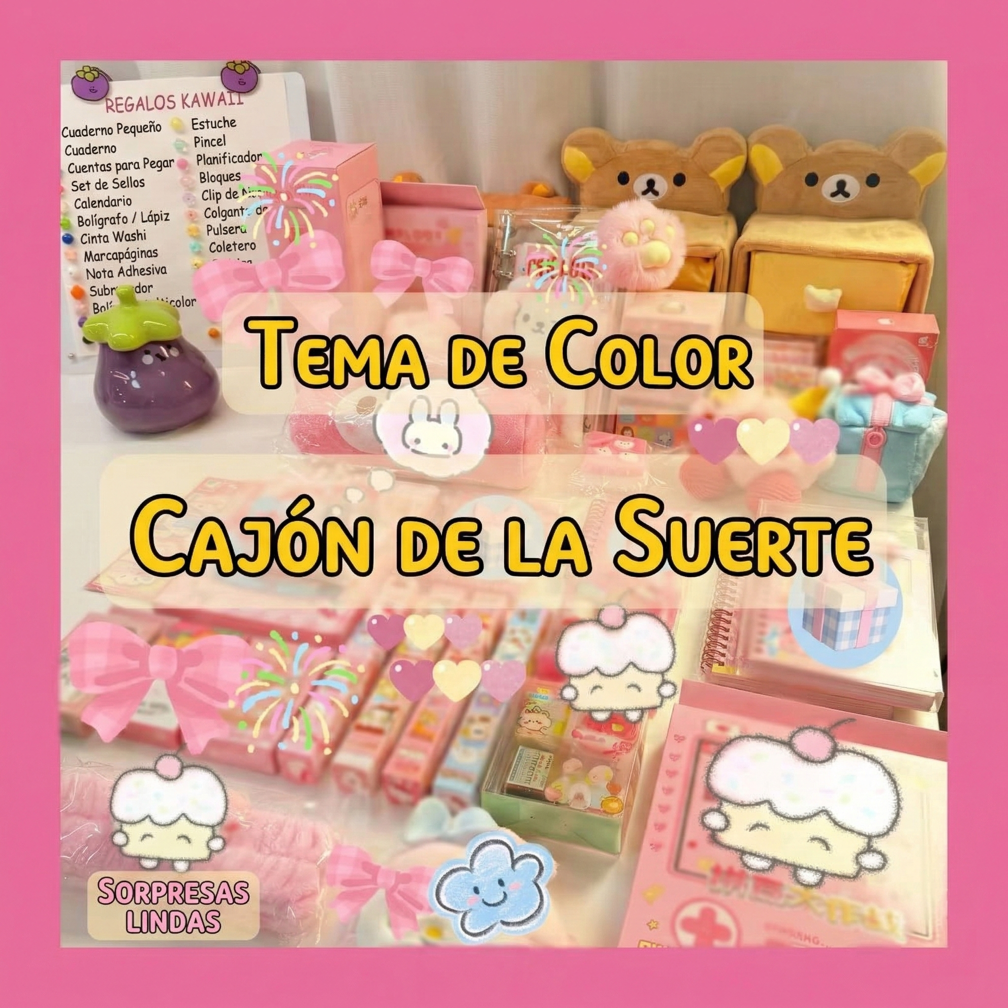 Cajón de la suerte (Temas de color)